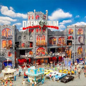 Faller Daemonium Haunted House Fairground Building Kit HO Gauge 140418