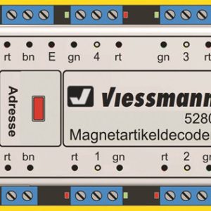 Viessmann 5280 Multi Protocol Switching and Turnout Decoder
